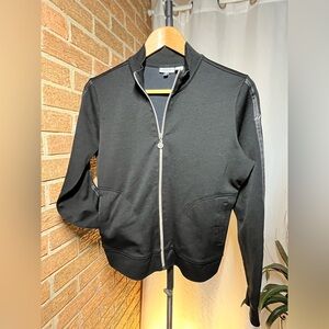 IZOD Movement black track jacket - large petite